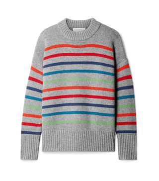 La Ligne + Marin Striped Wool And Cashmere-Blend Sweater