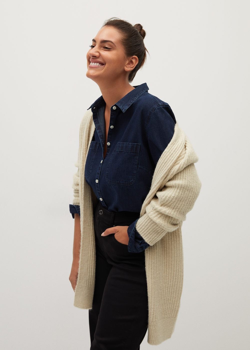 The 17 Best Long Sweaters to Wear With Leggings Who What Wear