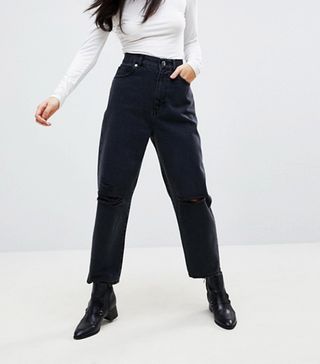 ASOS + Barrel Leg Boyfriend Jeans