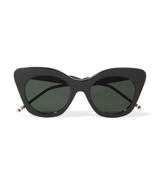Thom Browne + Cat-Eye Acetate Sunglasses