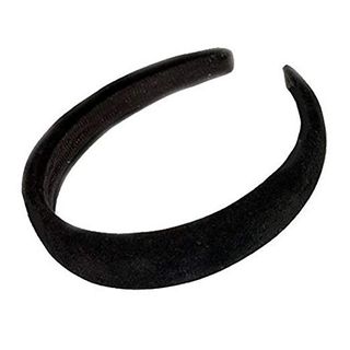 Inca + Black Padded Velvet Alice Hair Band