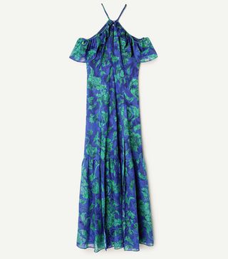 Uterqüe + Floral Print Dress