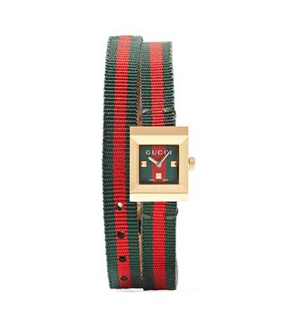 Gucci + Striped Canvas