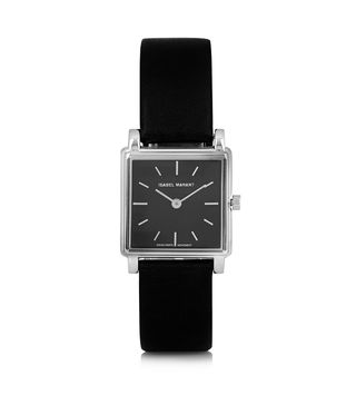 Isabel Marant + Stainless Steel And Leather Watch