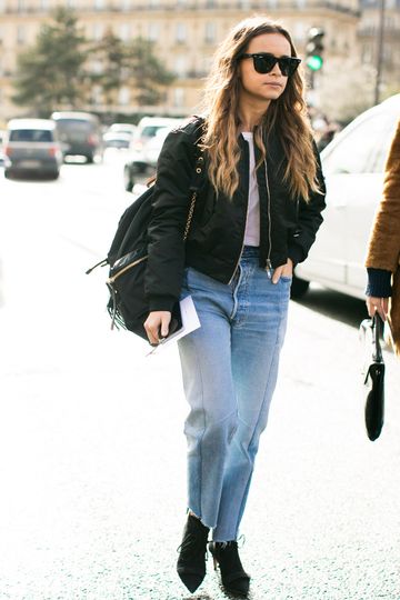 See the Bomber Jacket Outfits We Love | Who What Wear