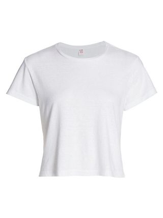 Re/Done + Boxy Cropped T-Shirt