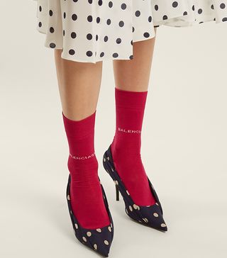 Balenciaga + Logo Socks