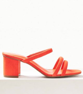 Marks and Spencer Collection + Multi Strap Mule Sandals