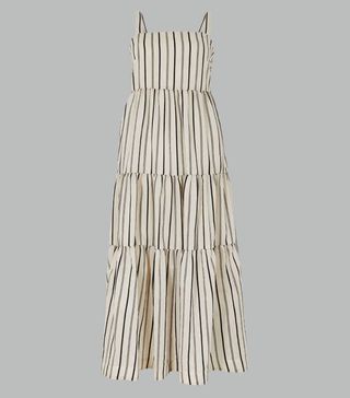 Autograph + Striped Relaxed Maxi Dress