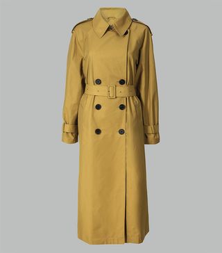 Autograph + Cotton Rich Double Breasted Trench Coat