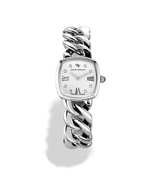 David Yurman + Albion 23Mm Stainless Steel Quartz Watch With Diamonds