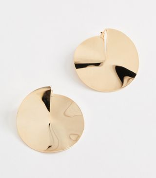 Amber Sceats + Drape Earrings in Bronze