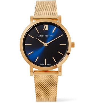 Larsson & Jennings + Lugano Solaris Gold-Plated Watch