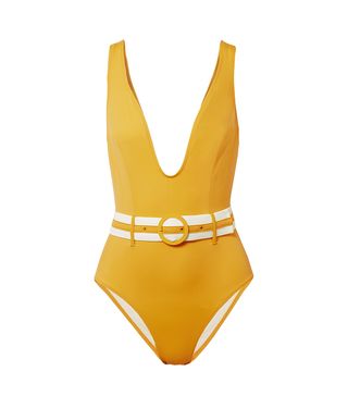 Solid & Striped + The Victoria Belted Swimsuit