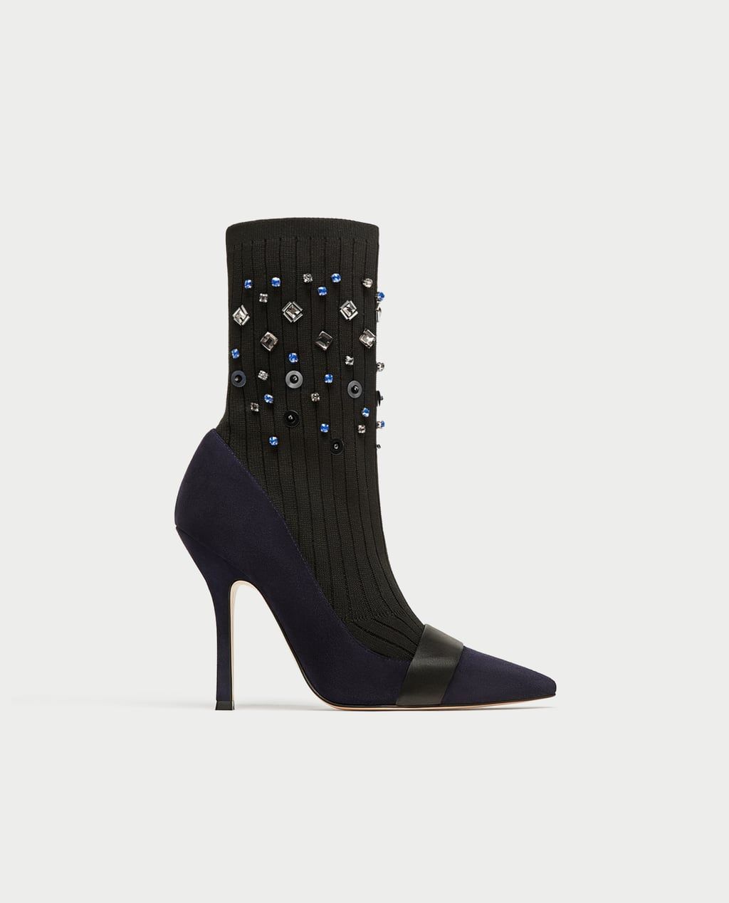 embellished combat boots