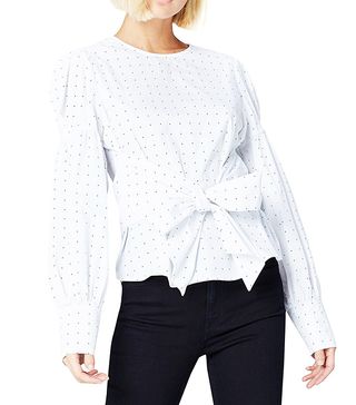 Find + Tie-Front 3/4-Sleeve Blouse