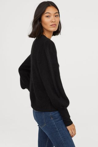 H&M + Mohair-Blend Sweater