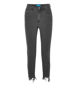 M.i.h Jeans + Mimi Frayed High-Rise Slim-Leg Jeans