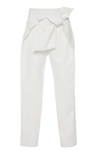 Delpozo + Tapered Bow Pant