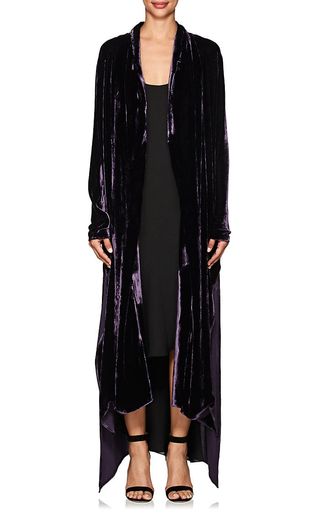 Juan Carlos Obando + Victoria Velvet Robe Coat