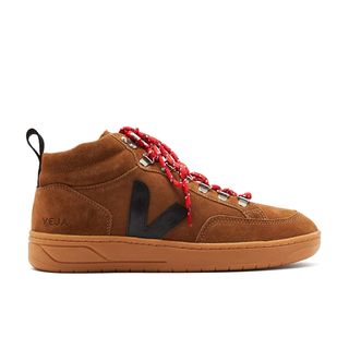 Veja + Roraima Bastille Lace-Up Leather Trainers