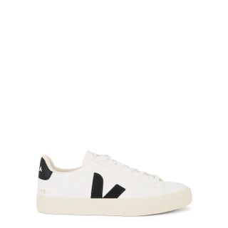 Veja + Campo White Leather Sneakers