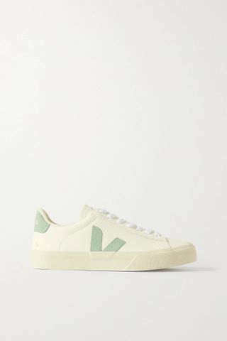 Veja + + Net Sustain Campo Suede-Trimmed Leather Sneakers