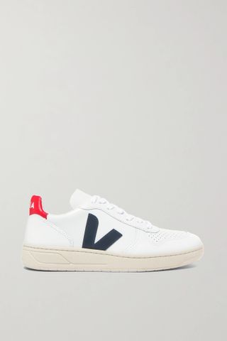 Veja + + Net Sustain V-10 Leather Sneakers