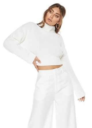 Sofia The Label + Whitewave Cropped Knit