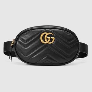 Gucci + GG Marmont matelassé leather belt bag