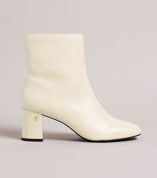 Ted Baker + Neyomi Leather Block Heel Ankle Boots