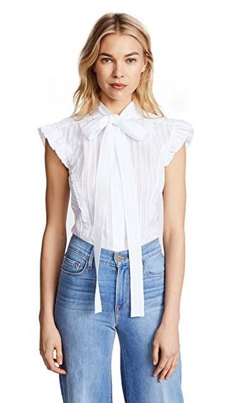 Sonia Rykiel + Cap Sleeve Blouse