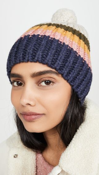 Madewell + Ski Bunny Pom Beanie