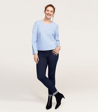 Violeta by Mango + Dark Wash Massha Jeggings