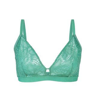 Lively + The Palm Lace Busty Bralette in Mint