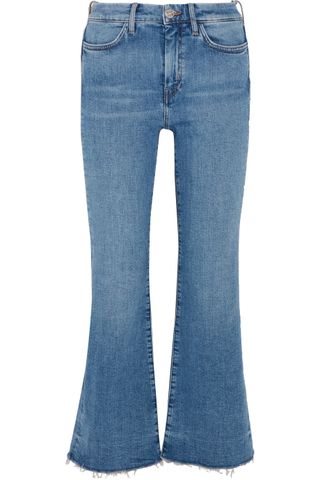 M.i.h Jeans + Lou Frayed Flared Jeans