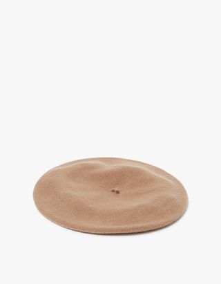 Clyde + Rohmer Beret in Camel