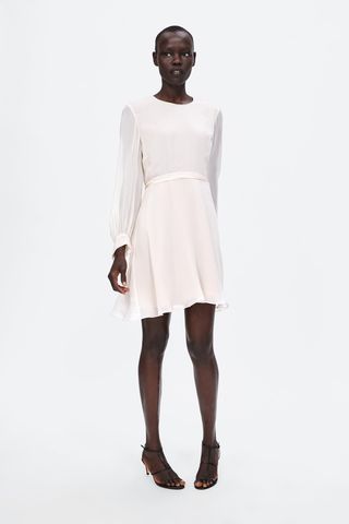 Zara + Belted Dress