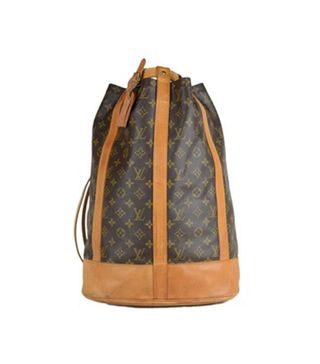 Louis Vuitton + Brown Canvas Randonnee Backpack