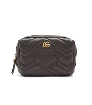 Gucci + GG Marmont cosmetic case