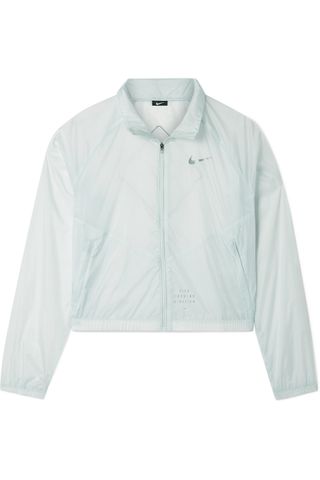 Nike + Run Division Cropped Shell Jacket