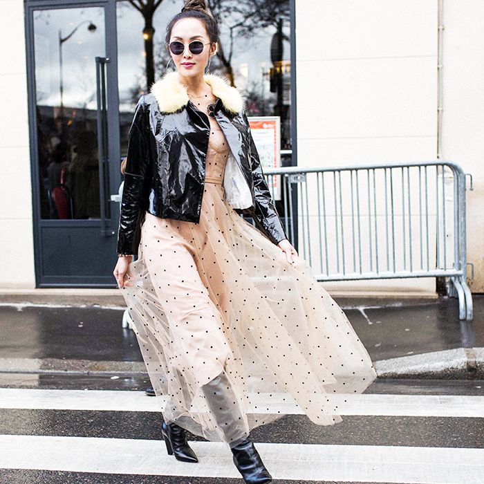chinese dress ladies High Gloss Leather Dress for Stylish Evening Look – FOR HER NYC OFFICIAL main image 0