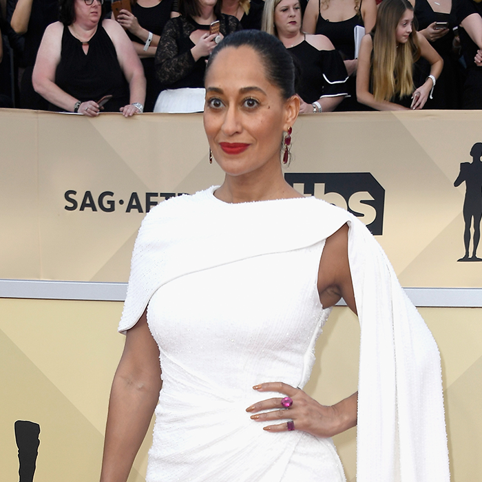 Tracee Ellis Ross' Brilliant White Look on the Red Carpet | Who What Wear