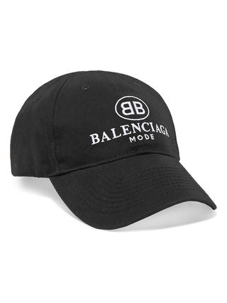 Balenciaga + Embroidered Cotton-Twill Baseball Cap