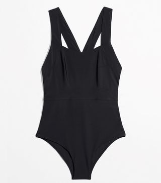 & Other Stories + Cross Back Swimsuit