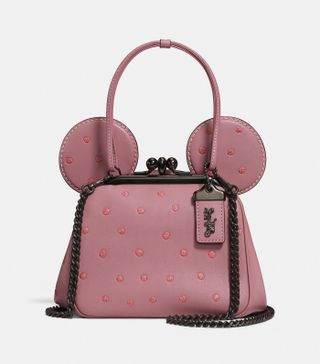 Coach x Disney 1941 + Minnie Mouse Kisslock Bag