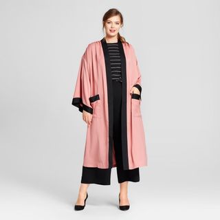 Who What Wear + Silky Robe Coat