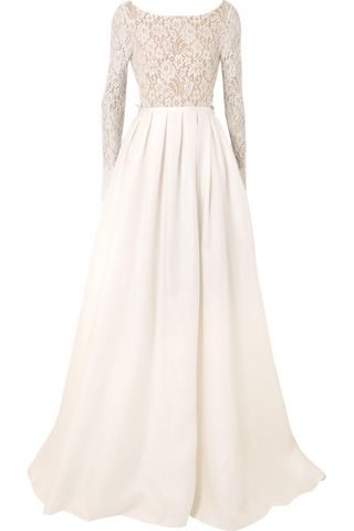 Rime Arodaky + Avery Corded Lace and Silk-Gazar Gown
