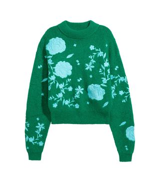 H&M + Mohair-Blend Sweater