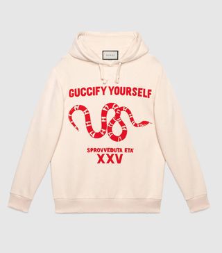 Gucci + Guccify Yourself Print Sweatshirt